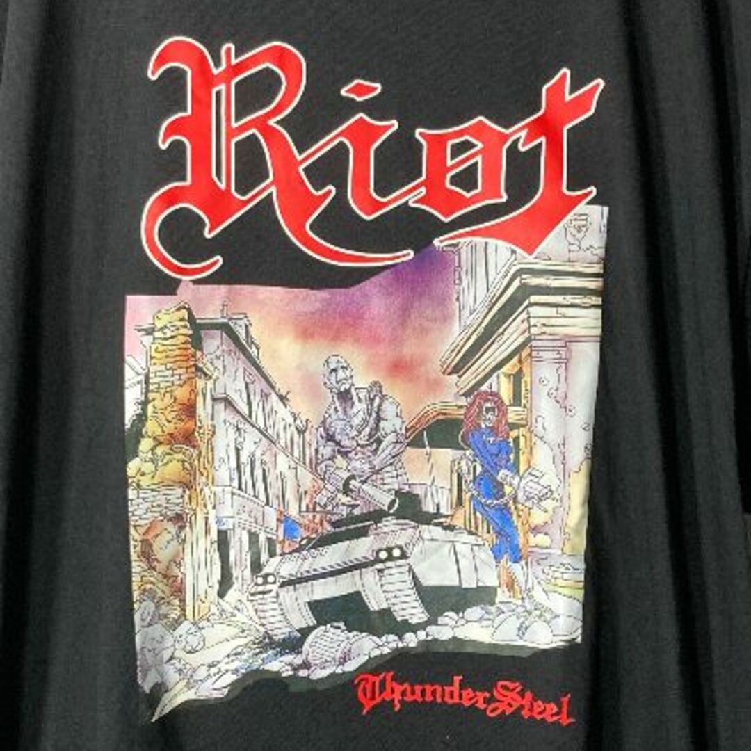 MUSIC TEE(ミュージックティー)の【即購入OK】 RIOT Tシャツ 2XL メンズのトップス(Tシャツ/カットソー(半袖/袖なし))の商品写真