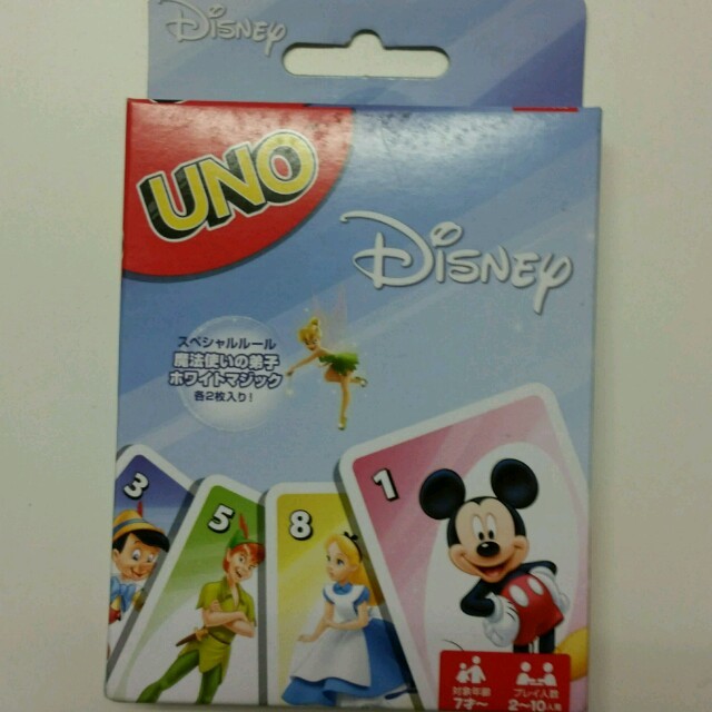 ディズニーUNO 新品 エンタメ/ホビーのテーブルゲーム/ホビー(トランプ/UNO)の商品写真