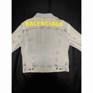 極美品バレンシアガ BALENCIAGA プリント ジャケット