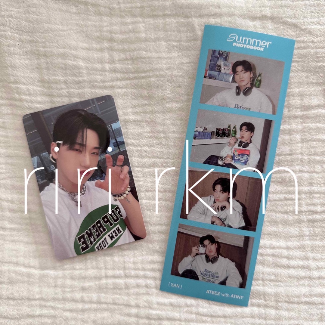 ATEEZ - ATEEZ summer photobook サン SANの通販 by ririフリマ