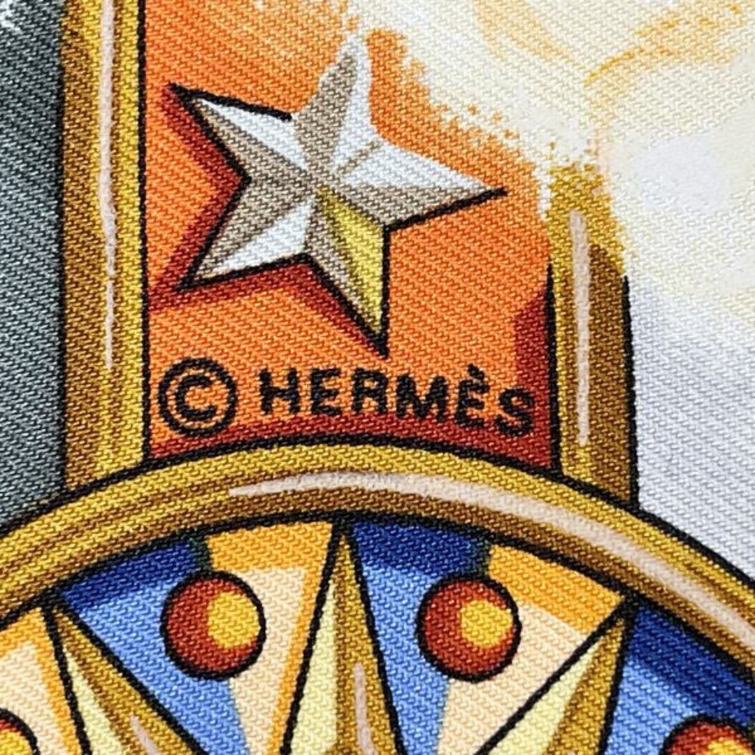 HERMES カレ90 LA MAGIE マジック ウサギ 手品 鳩 道化師 スカーフ