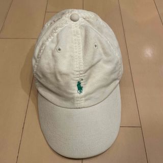 ポロラルフローレン(POLO RALPH LAUREN)のポロラルフローレン　キャップ　白(キャップ)