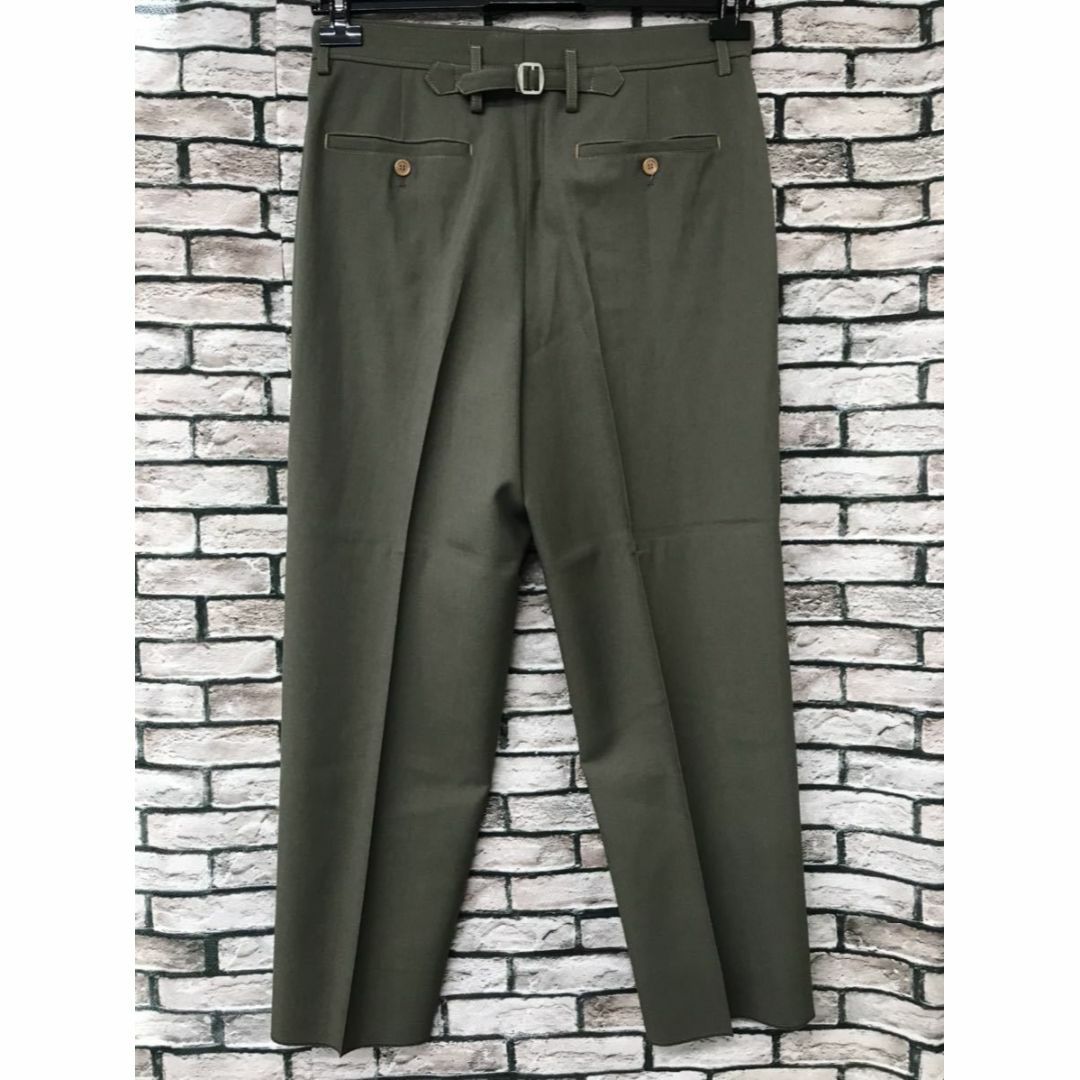 Gucci - GUCCI グッチ☆21AWバックルバックテーパードトラウザーズスラックスパンツ Gucci - GUCCI グッチ☆21AWバックルバックテーパードトラウザーズスラックスパンツ