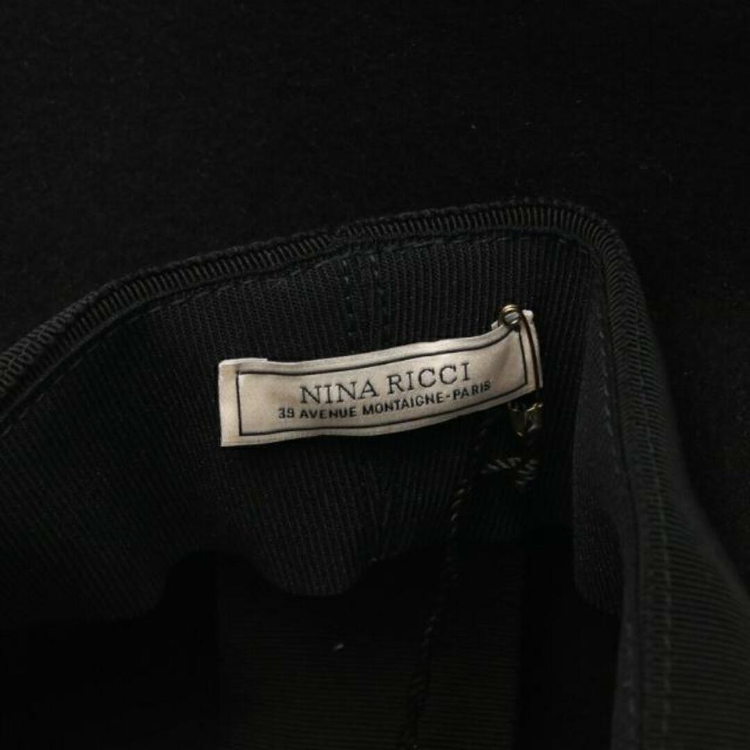 NINA RICCI(ニナリッチ)の ハット ウール ブラック レディースの帽子(ハット)の商品写真