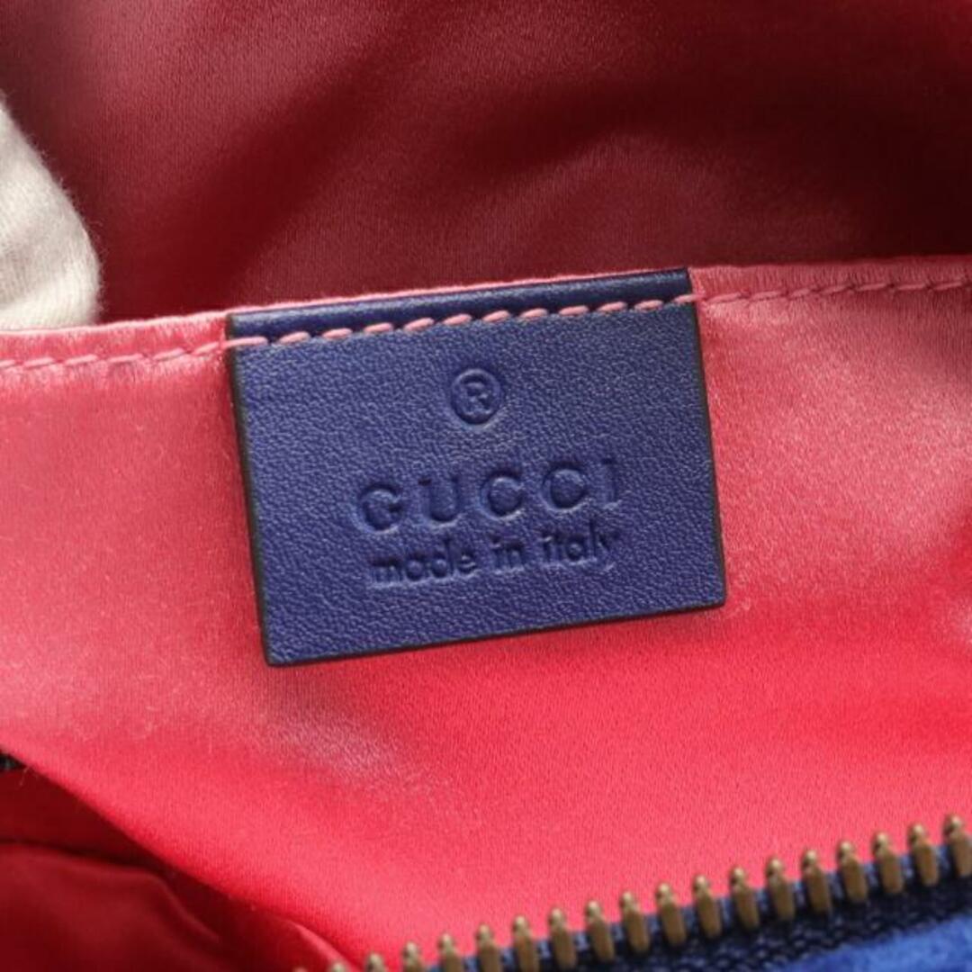 Gucci - GGマーモント ウエストバッグ ボディバッグ ベロア レザー