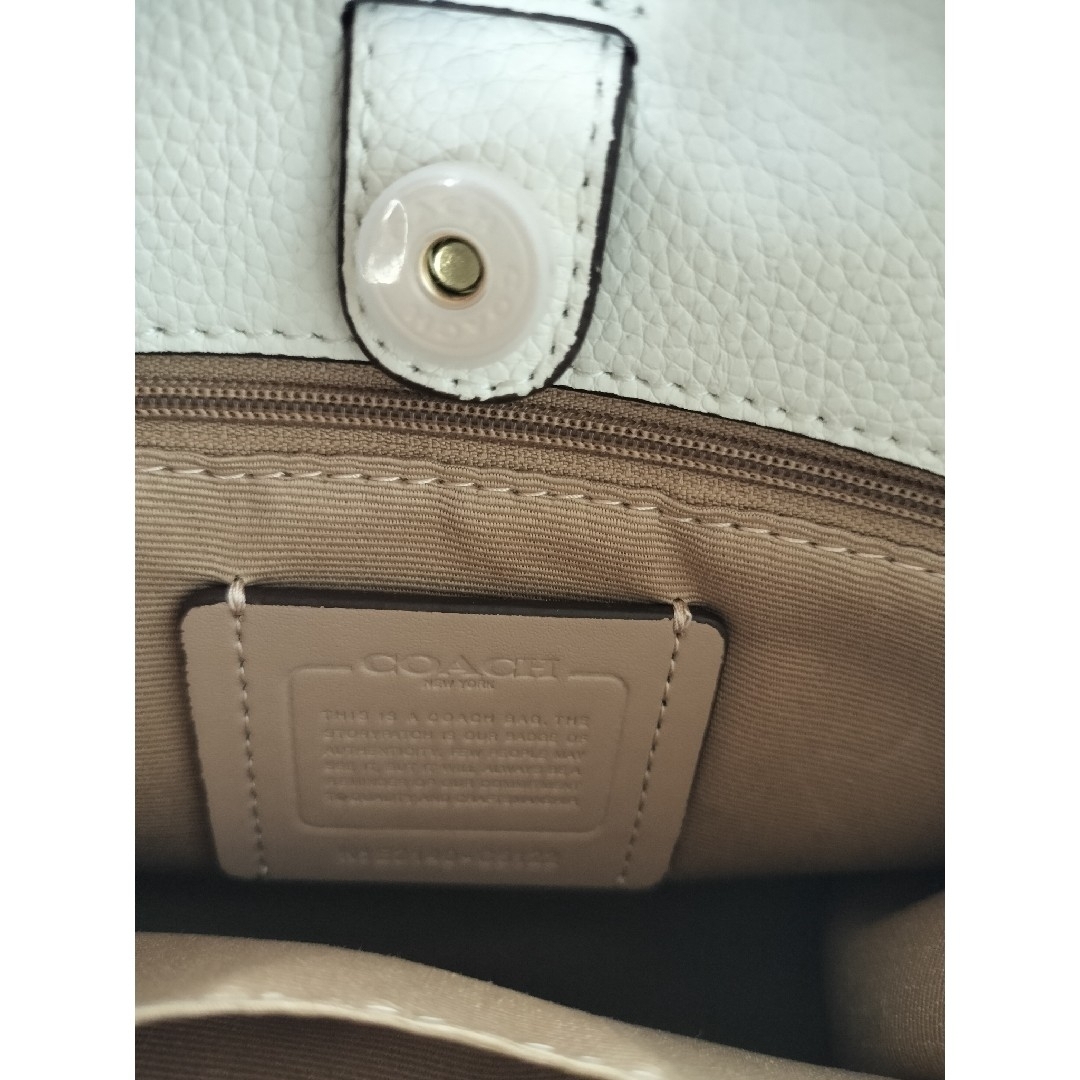 COACH - コーチトートバッグC5122 SV/WTの通販 by のぶちゃん's shop ...