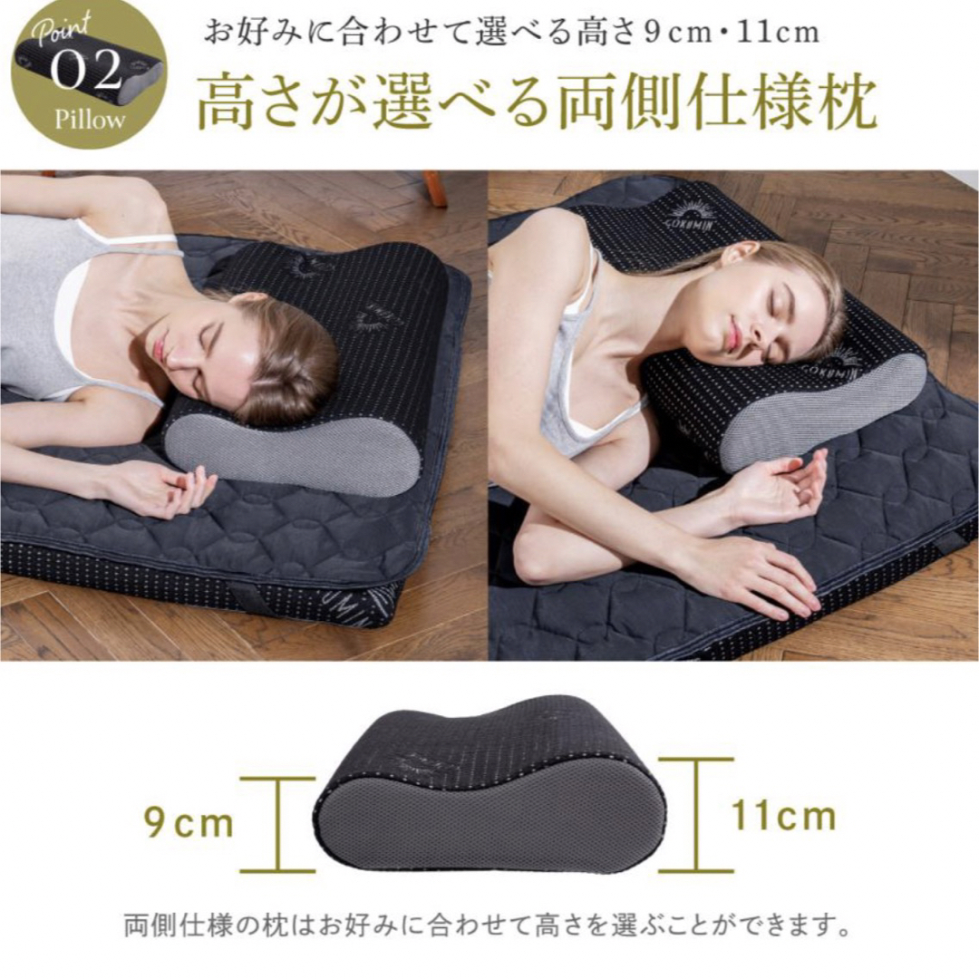 GOKUMIN(ゴクミン)のgokumin 低反発枕 インテリア/住まい/日用品の寝具(枕)の商品写真