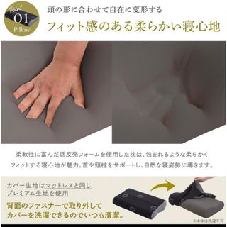 ゴクミン(GOKUMIN)のgokumin 低反発枕(枕)