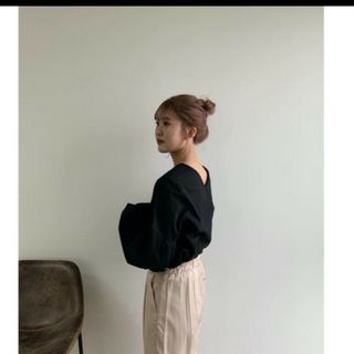 ラウジー(lawgy)のAmiur☆two pattern drop shoulder blouse(シャツ/ブラウス(長袖/七分))