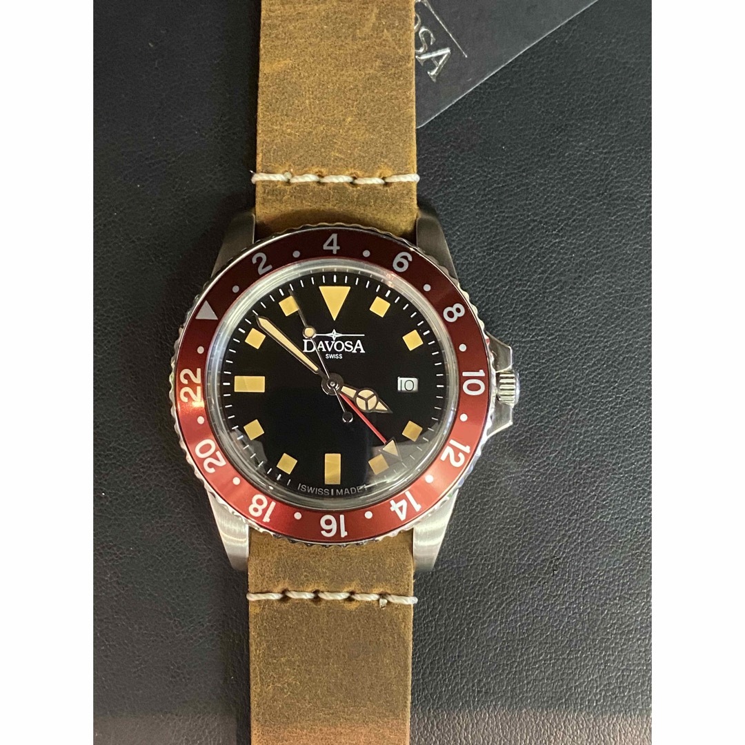 新品未使用　ダボサ　ビンテージダイバー　ＧＭＴ　クオーツ　162.500.65