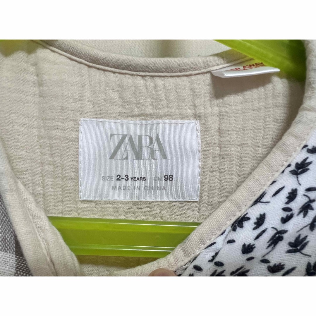 ZARA KIDS(ザラキッズ)の----assa様専用----キルトアウター　2-3y キッズ/ベビー/マタニティのキッズ服女の子用(90cm~)(ジャケット/上着)の商品写真