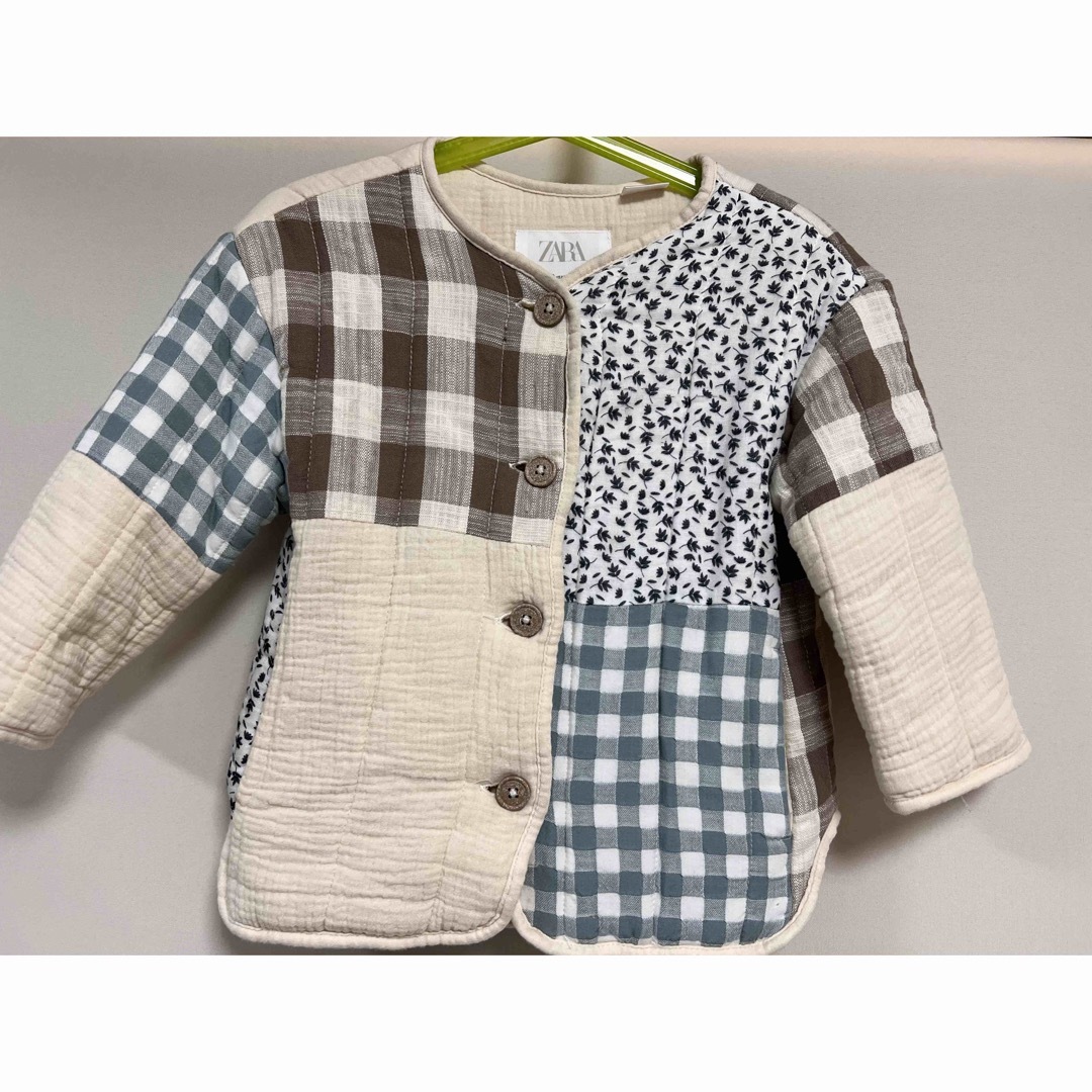 ZARA KIDS(ザラキッズ)の----assa様専用----キルトアウター　2-3y キッズ/ベビー/マタニティのキッズ服女の子用(90cm~)(ジャケット/上着)の商品写真