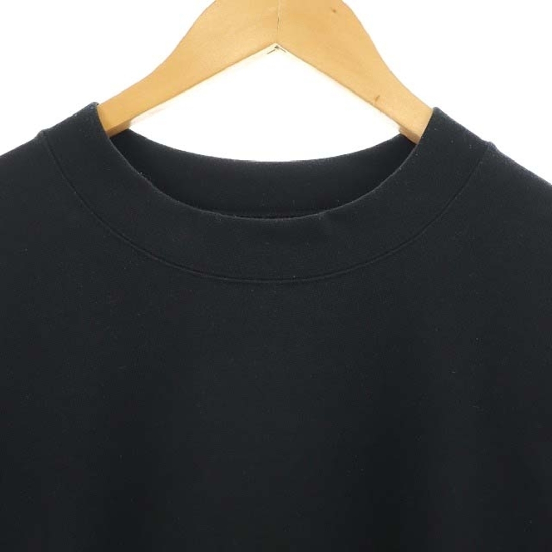 イズネス モッネックTシャツ カットソー オーバーサイズ 七分袖 L 黒