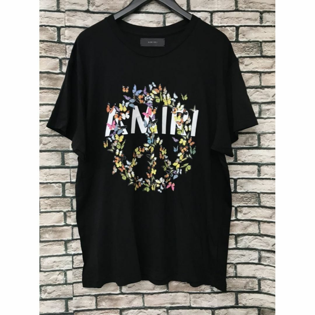 AMIRI アミリ☆20SS ピースバタフライロゴプリントTシャツ