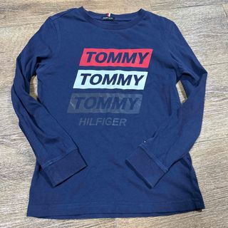 トミーヒルフィガー(TOMMY HILFIGER)のトミーフィルガー オーガニックコットン 長袖 Tシャツ ロンT 128cm 中古(Tシャツ/カットソー)