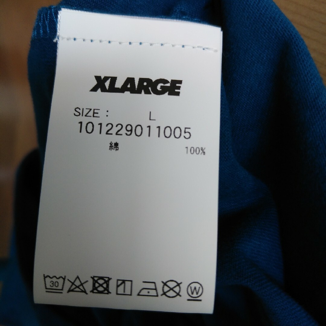 XLARGE(エクストララージ)の未使用　　XLARGE 　長袖Tシャツ　 Lサイズ メンズのトップス(Tシャツ/カットソー(七分/長袖))の商品写真