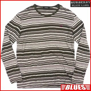 バーバリーブラックレーベル(BURBERRY BLACK LABEL)の廃盤 バーバリーブラックレーベル Tシャツ L メンズ カットソー TY2554(Tシャツ/カットソー(七分/長袖))