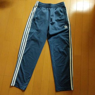 ★美品★アディダス　ジャージ　パンツ　青　L　メンズ　スキニー　ストレート