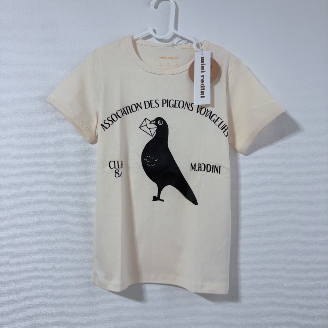 【新品未使用】Mini rodini Tシャツ かも 128/134