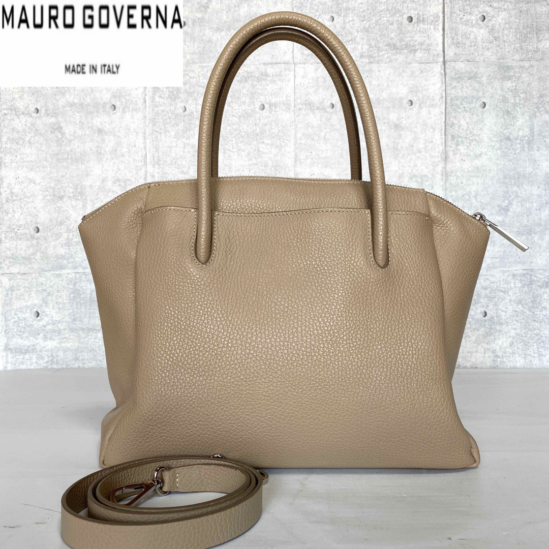 美品】MAURO GOVERNA BORSA5753 2WAYトートバッグ-www.dadra.com