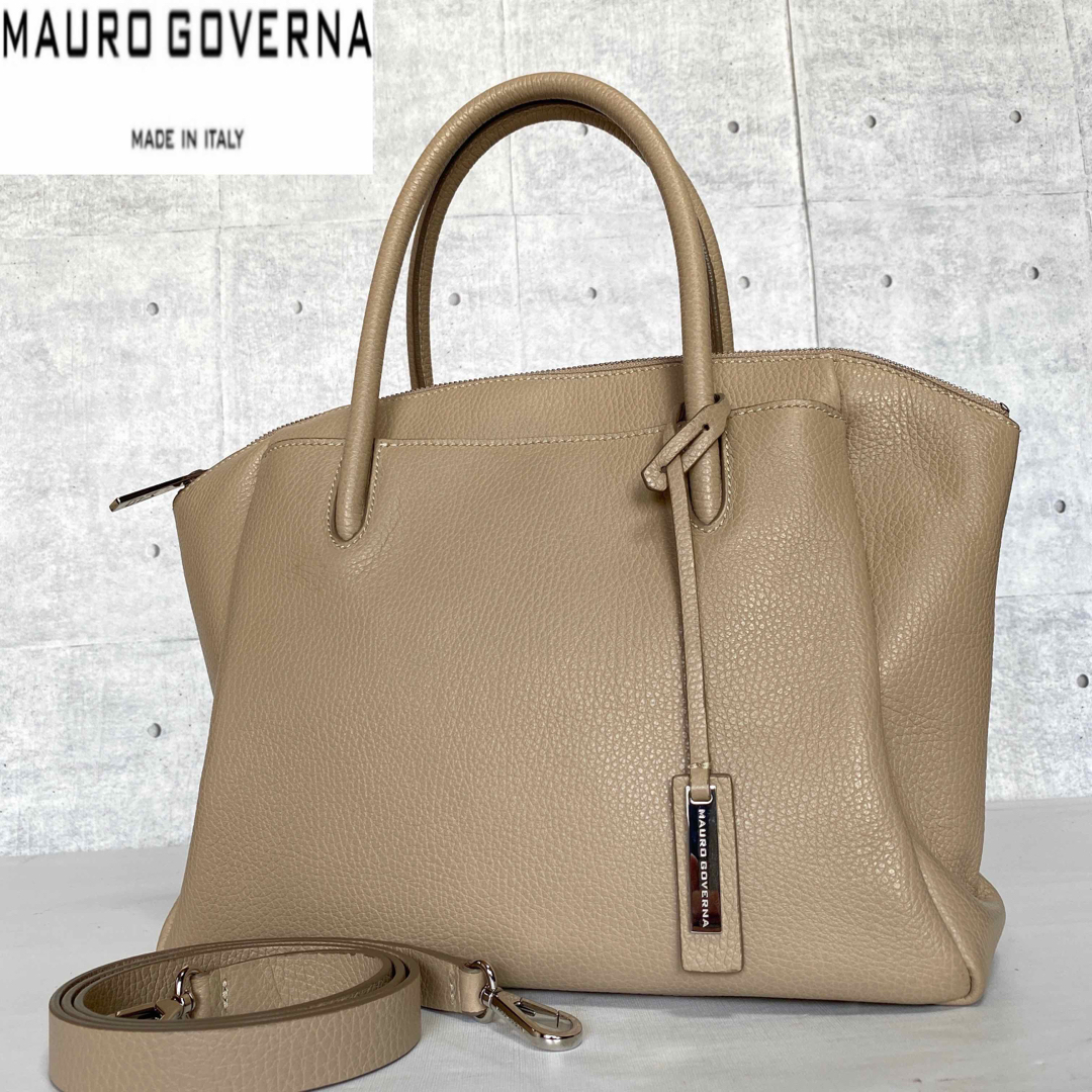 美品】MAURO GOVERNA BORSA5753 2WAYトートバッグ-www.dadra.com