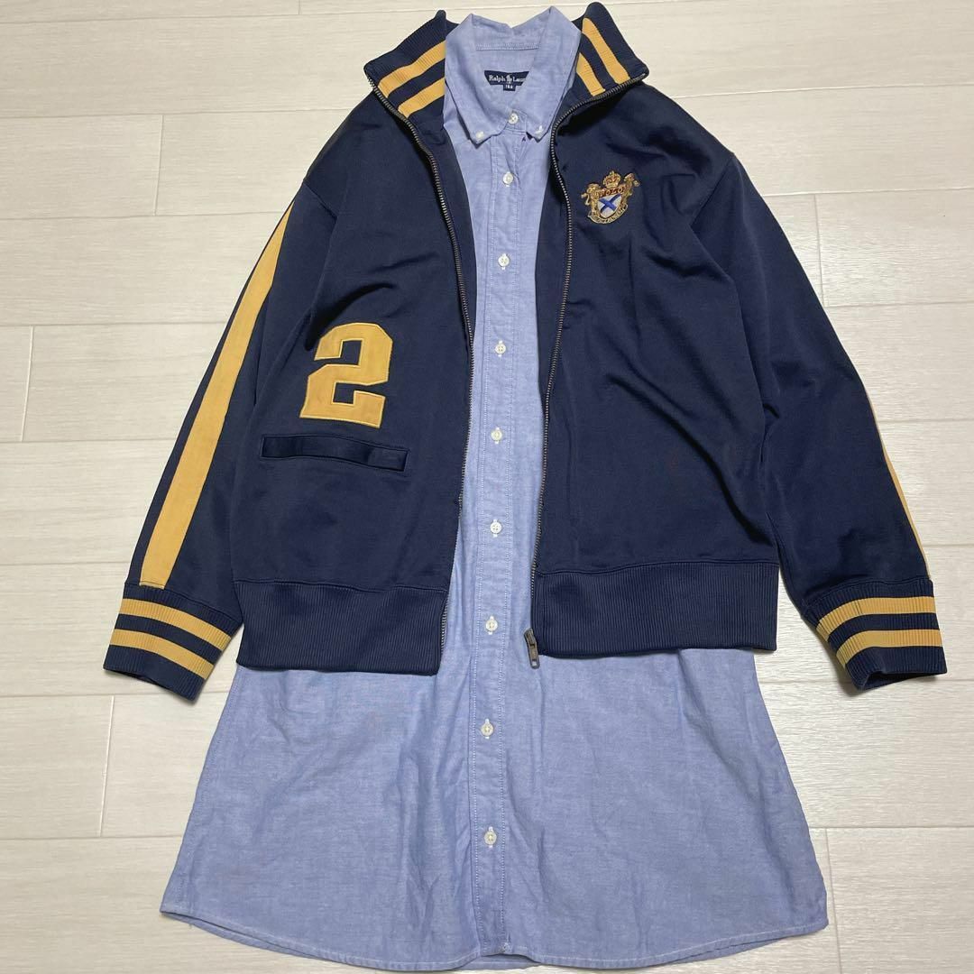 Ralph Lauren(ラルフローレン)のRalph Lauren ラルフローレン シャツワンピース キッズ レディース レディースのワンピース(ひざ丈ワンピース)の商品写真