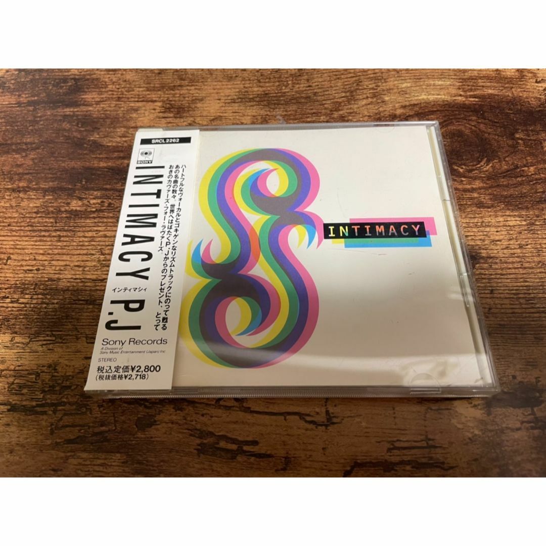 P.J CD「インティマシィINTIMACY」ジャパニーズレゲエ 廃盤● エンタメ/ホビーのCD(ポップス/ロック(邦楽))の商品写真