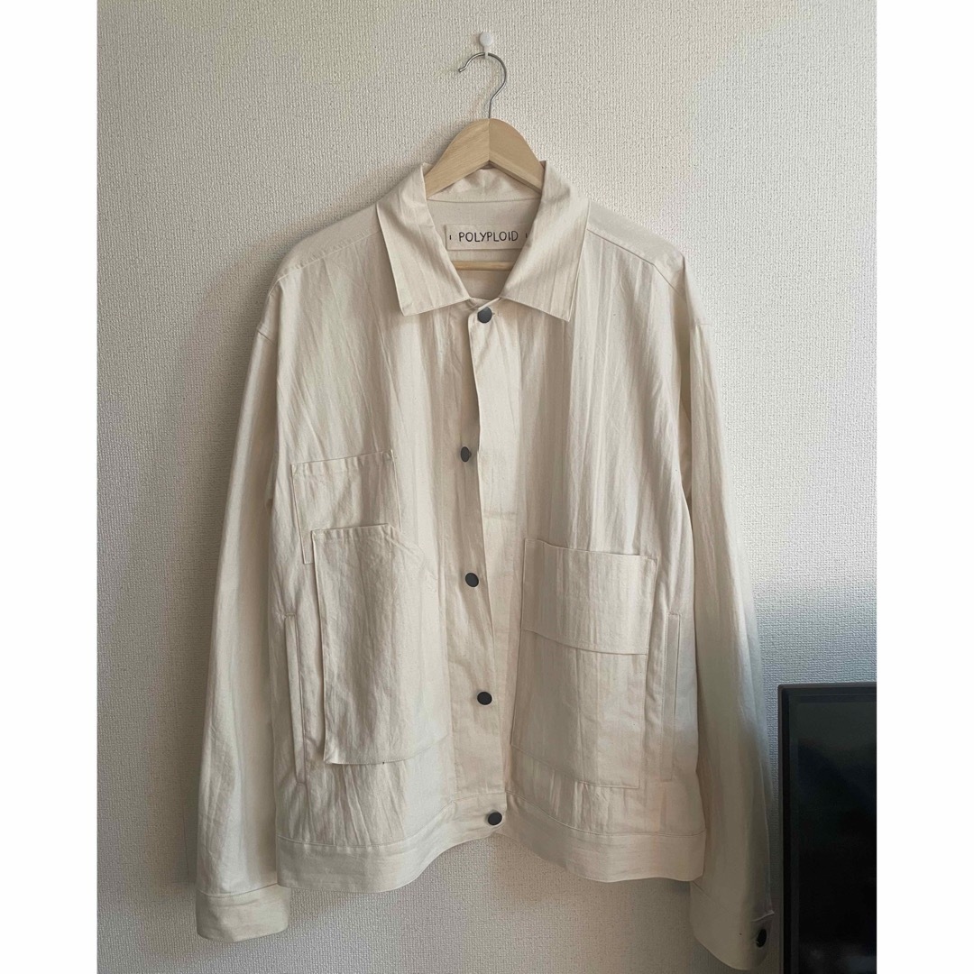 新品未使用】POLYPLOID / SNAP BUTTON JACKET C