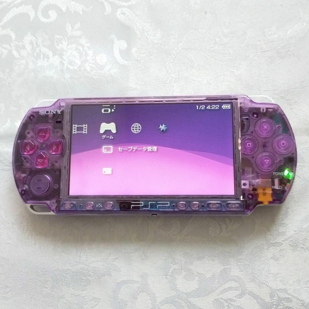 【美品】PSP 3000 すぐ遊べるセット(ブルー)