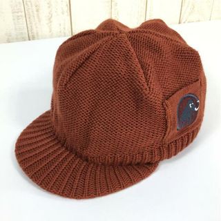 マムート(Mammut)のUNISEX One  マムート バイザー ビーニー Visor Beanie ウール ニットキャップ MAMMUT 1090-05680 3389 maroon ブラウン系(その他)