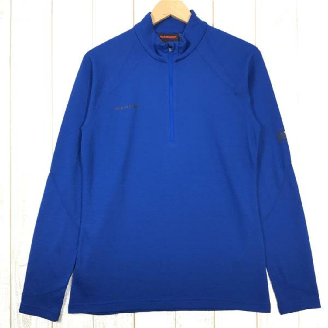 MENs L  マムート パフォーマンス サーマル ジップ ロングスリーブ PERFORMANCE Thermal Zip long Sleeve プリマロフト サーモ MAMMUT 1016-00090 ブルー系