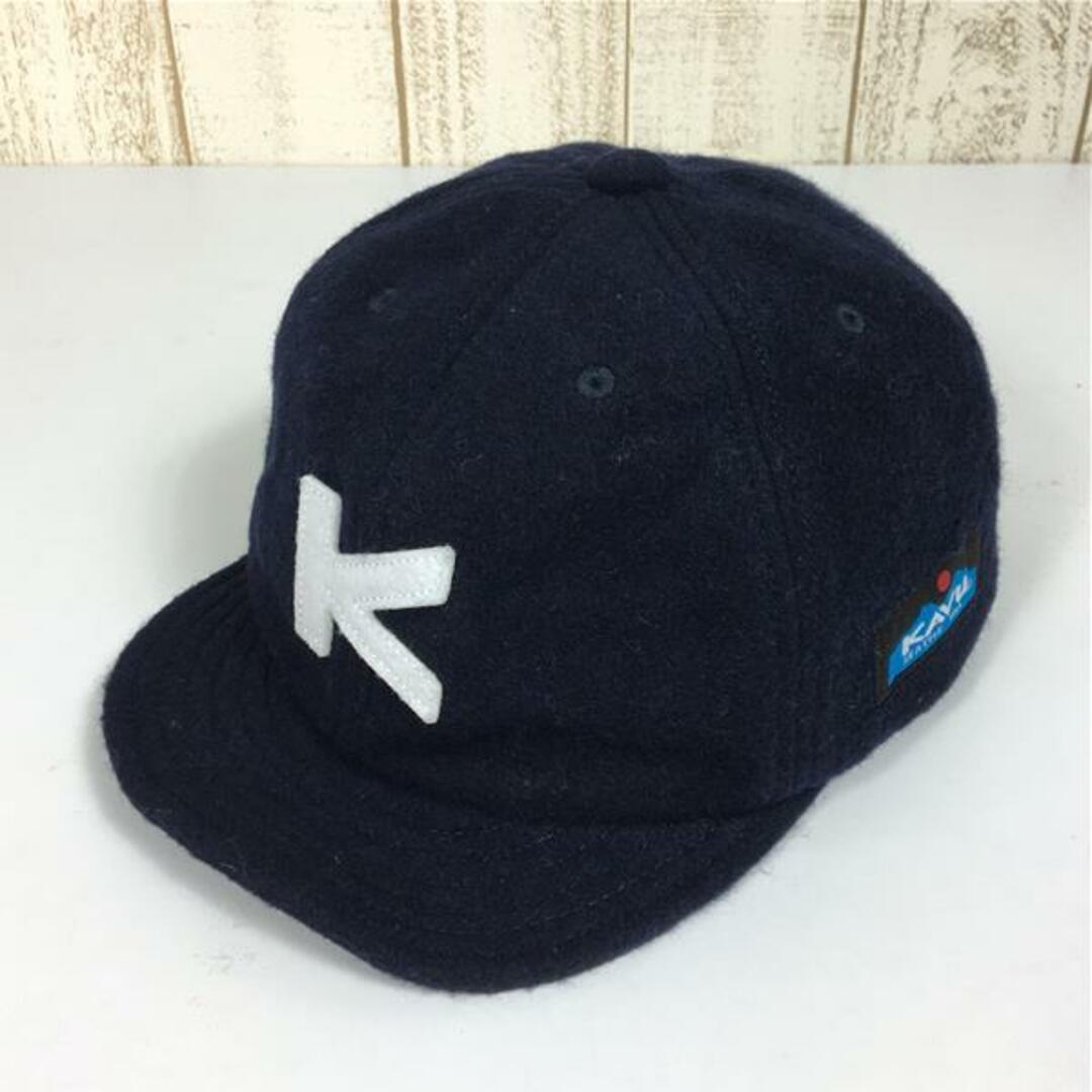 UNISEX One  カブー ウール ベースボール キャップ Base Ball Cap Wool KAVU 19820318 ネイビー系