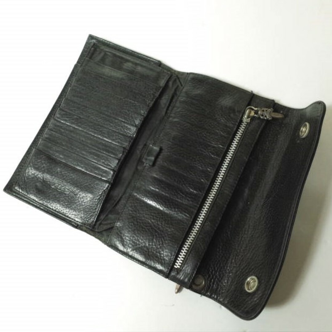 Chrome Hearts - CHROME HEARTS クロムハーツ WAVE WALLET CROSS 