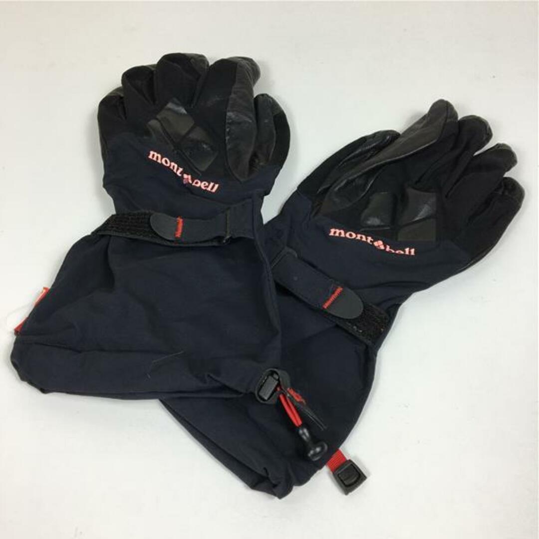 WOMENs M モンベル OutDry アルパイングローブ MONTBELL 1118243 ブラック系 OutDry アルパイングローブ グローブライナーWomen's