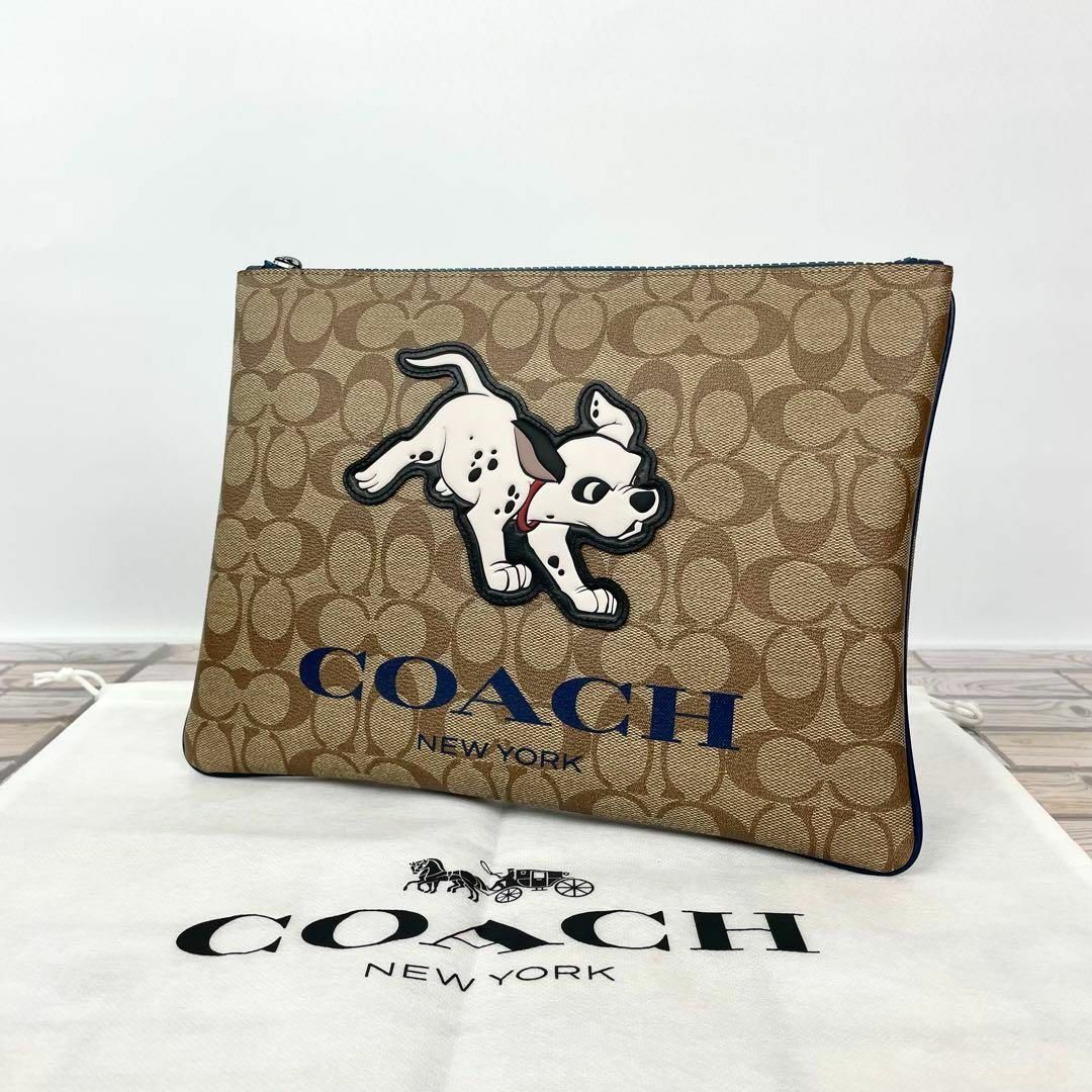 COACH - 【限定品】コーチ COACH ディズニー コラボ クラッチバッグ