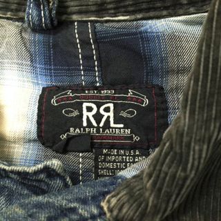 RRL - RRL ダブルアールエル アメリカ製 DENIM COVERALL JACKET デニム