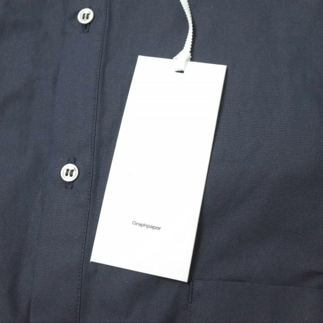 Graphpaper グラフペーパー 日本製 Stevensons S/S Band Collar Shirt