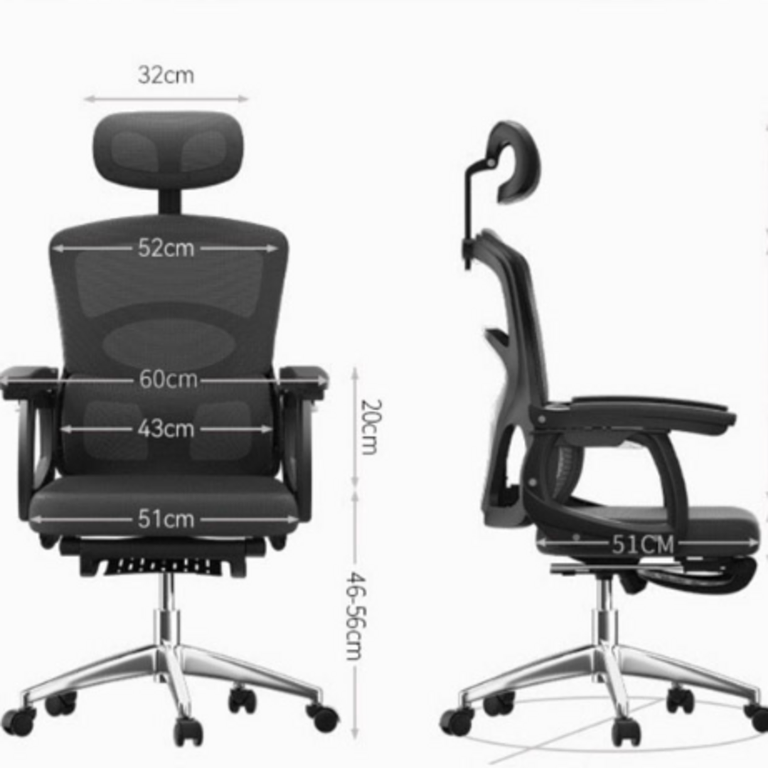 [二週程発送］ゲーミングスイベルオフィスチェア、人間工学に基づいたデザインの椅子 5