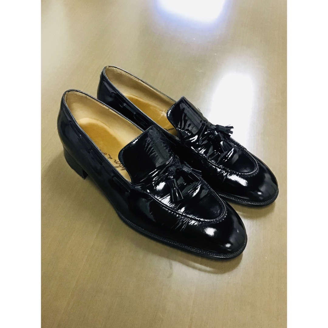 ジョンロブ John Lobb ビスポーク タッセルローファー 黒 美品