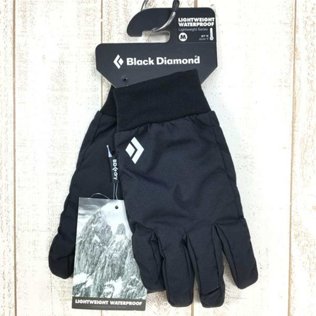 UNISEX M  ブラックダイヤモンド ライトウェイト ウォータープルーフ グローブ Lightweight Waterproof Gloves 0/7℃ BLACK DIAMOND ブラック系