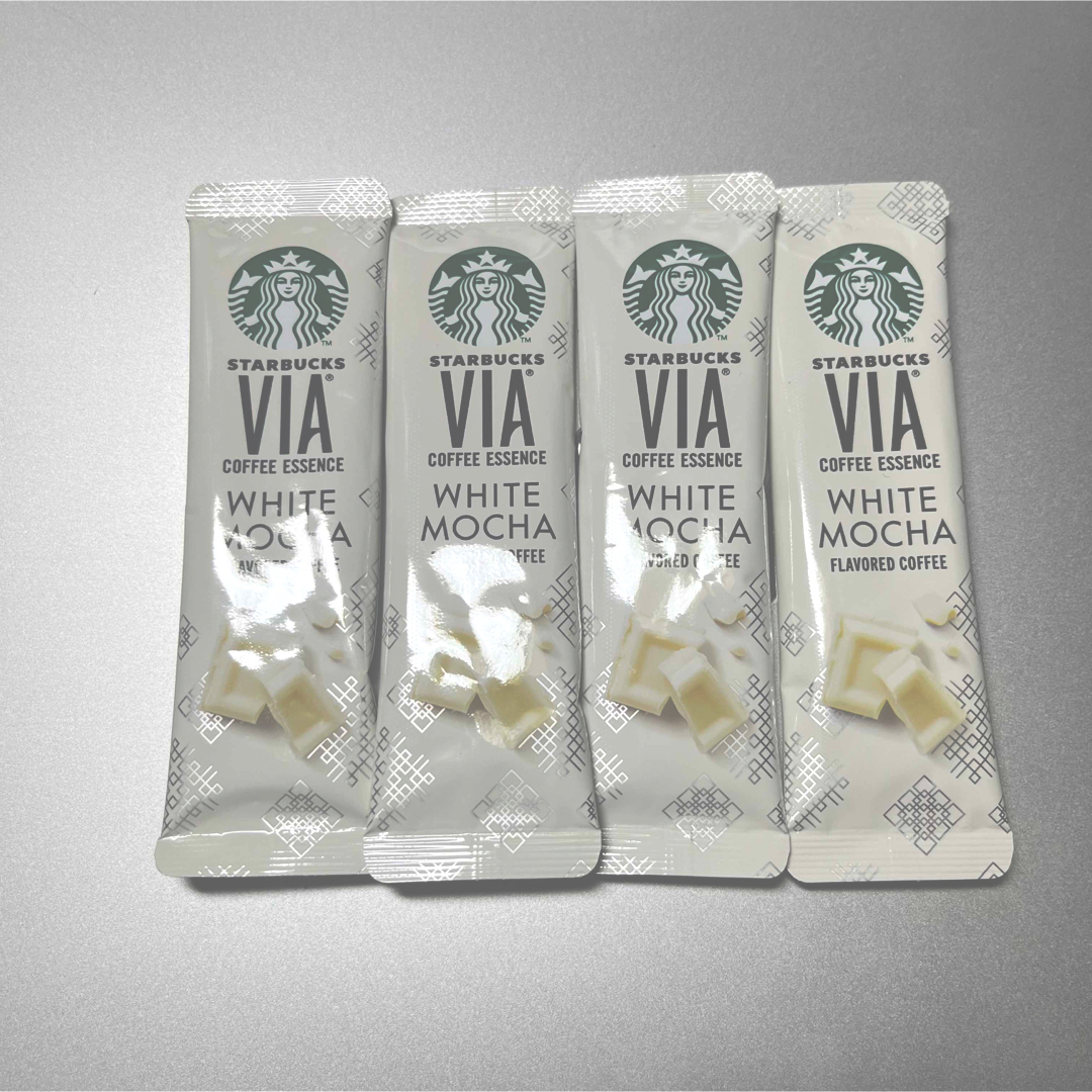 Starbucks Coffee(スターバックスコーヒー)のスターバックス  スタバ　VIA コーヒーエッセンス　ホワイトモカ【4本】 食品/飲料/酒の飲料(コーヒー)の商品写真