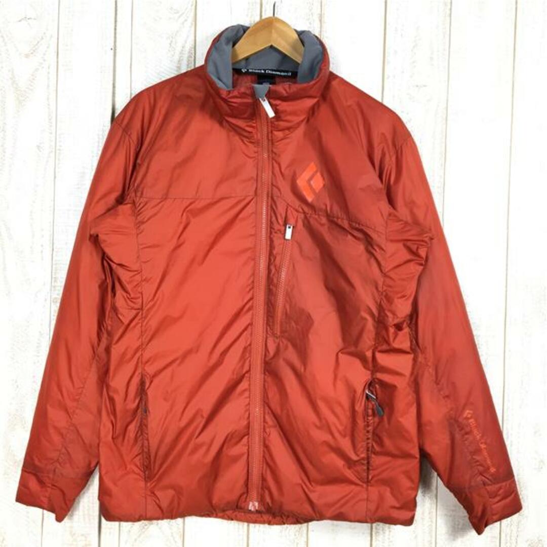 MENs S  ブラックダイヤモンド スタンス ビレイ ジャケット Stance Belay Jacket プリマロフト インサレーション BLACK DIAMOND FLSU Burnt Ember レッド系