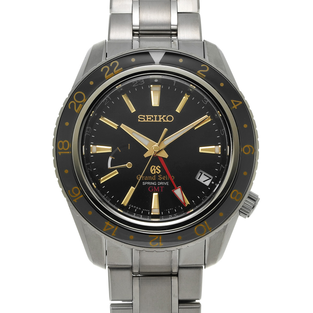 グランドセイコー Grand Seiko SBGE015 ブラック メンズ 腕時計