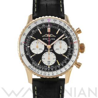 ブライトリング(BREITLING)の中古 ブライトリング BREITLING RB0138211B1P1 ブラック /シルバー メンズ 腕時計(腕時計(アナログ))