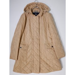 バーバリー(BURBERRY)のBURBERRY LONDONバーバリーロンドン ノバチェック裏地フード付き中綿キルティングAラインコート【11】【LCTA72538】(その他)