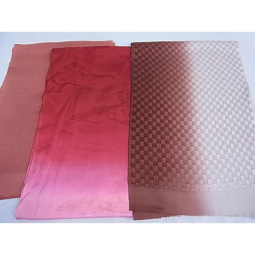 平和屋1■和装小物 上質な帯揚げ10枚セット 絞り 舞桜 箔散らし 丹後ちりめんなど 逸品 未使用 3s500104