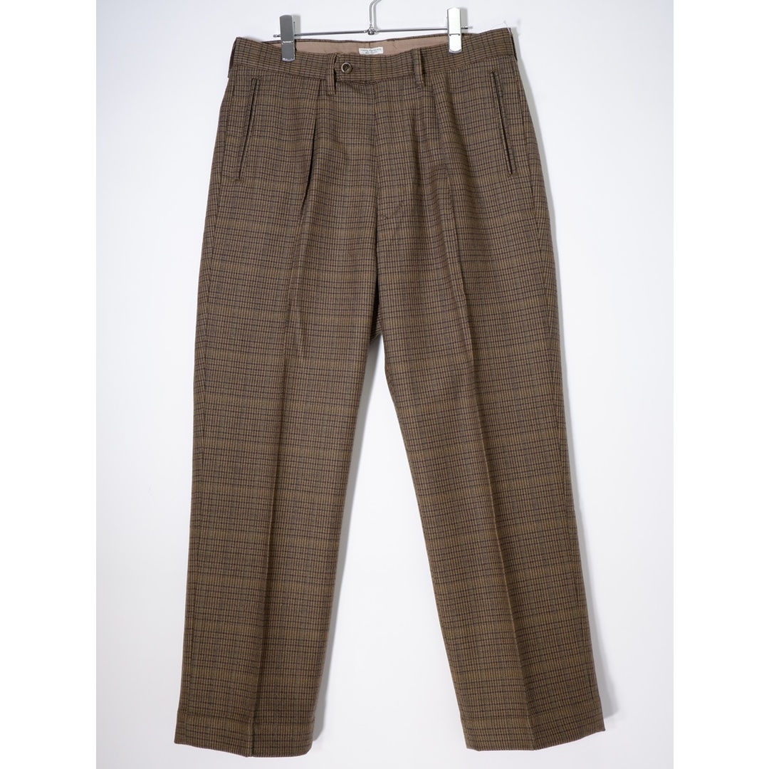 PHIGVEL MAKERS & Co.フィグベル 2020AW GOODMAN'S PIN TUCK TROUSERS グッドマンズピンタックトラウザー ウールパンツ【2】【MPTA72570】