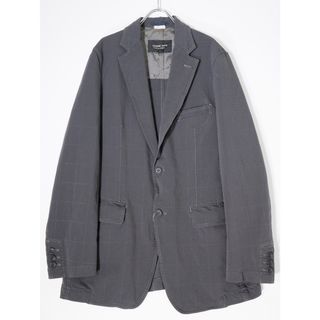 コムデギャルソンオムプリュス(COMME des GARCONS HOMME PLUS)のCOMME des GARCONS HOMME DEUXコムデギャルソンオムドゥ 2019SS ポリ縮絨ステッチチェックデザイン2Bジャケット【L】【MJKA72631】(その他)