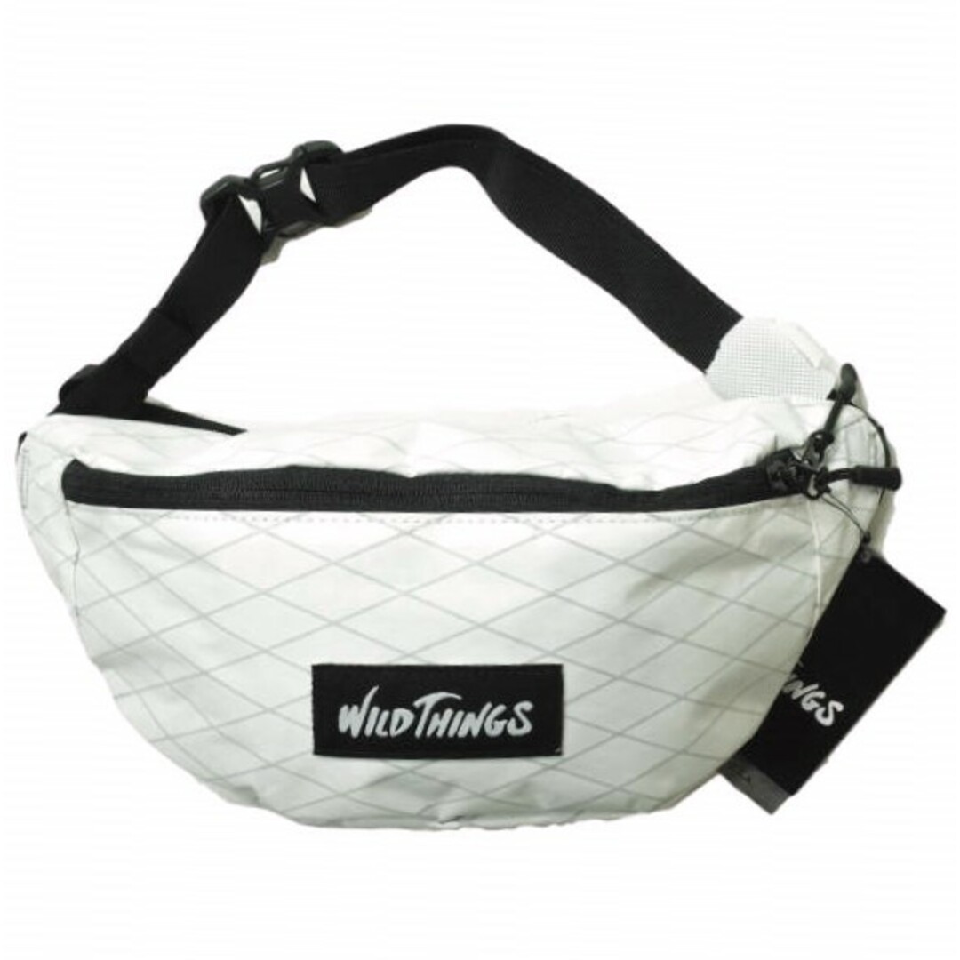 WILDTHINGS(ワイルドシングス)のWILDTHINGS ワイルドシングス X-PAC WAIST BAG ウエストバッグ WT-380-0075 WHITE ウエストポーチ ボディバッグ カバン【新古品】【中古】【WILDTHINGS】 メンズのバッグ(ウエストポーチ)の商品写真