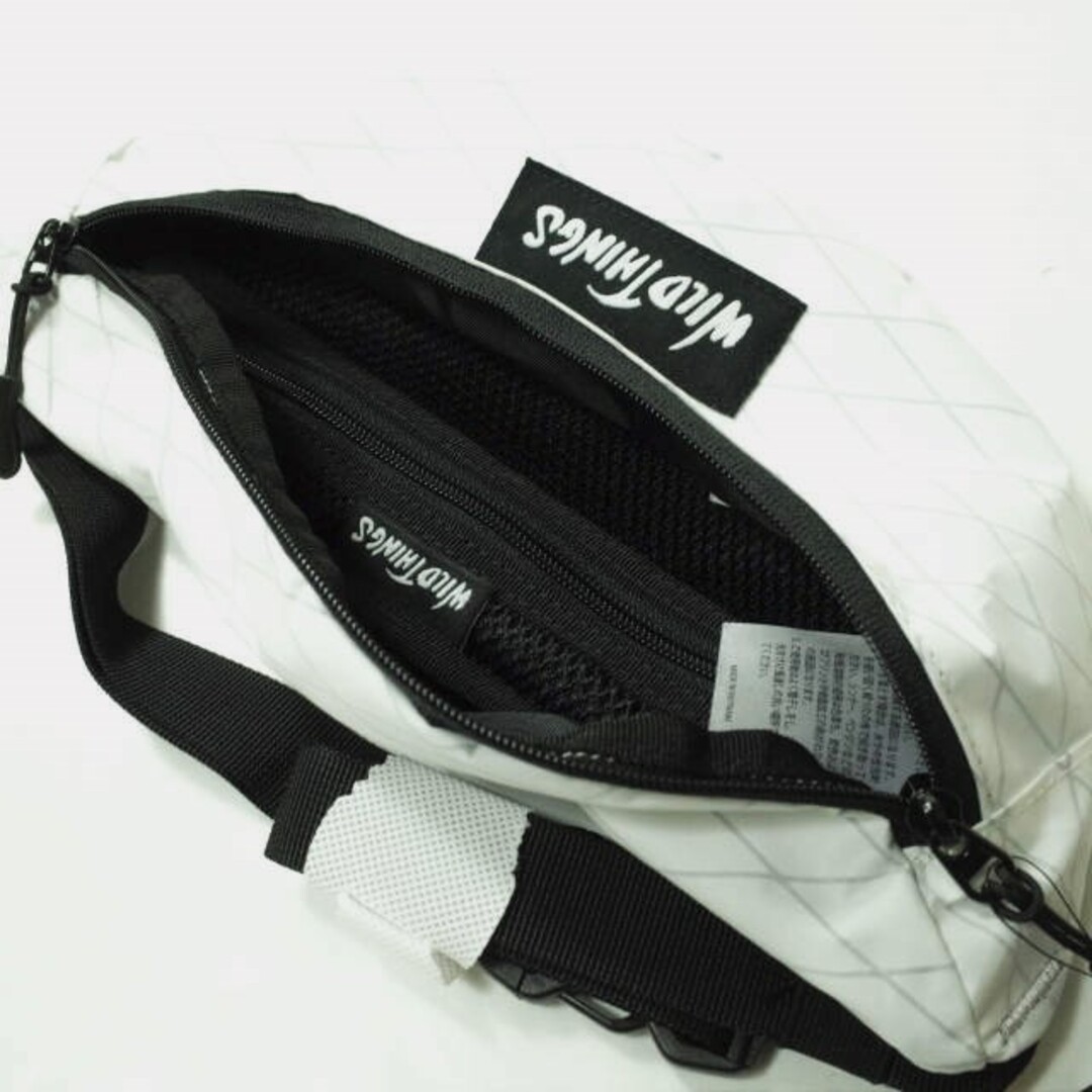 WILDTHINGS(ワイルドシングス)のWILDTHINGS ワイルドシングス X-PAC WAIST BAG ウエストバッグ WT-380-0075 WHITE ウエストポーチ ボディバッグ カバン【新古品】【中古】【WILDTHINGS】 メンズのバッグ(ウエストポーチ)の商品写真